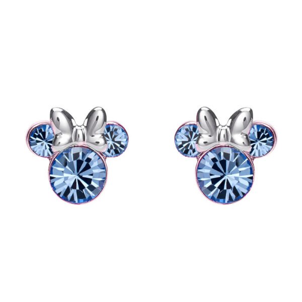 Disney Minnie December earrings silver