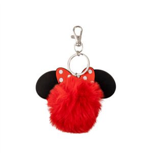 Disney Minnie Pompom keychain