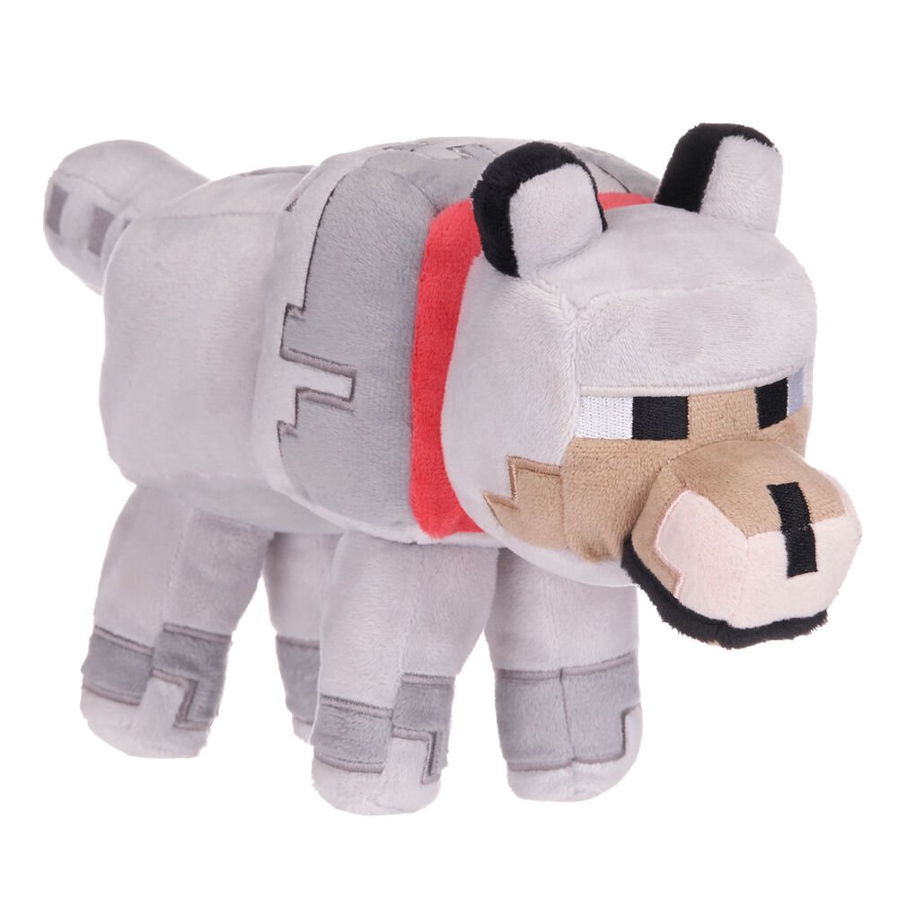 Minecraft Wolf plush toy 26cm