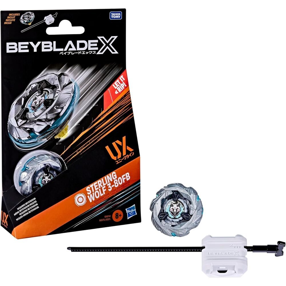 Beyblade X Sterling Wolf 3-80FB UX Starter kit game