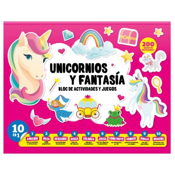 Unicorns and Fantasy activities pack