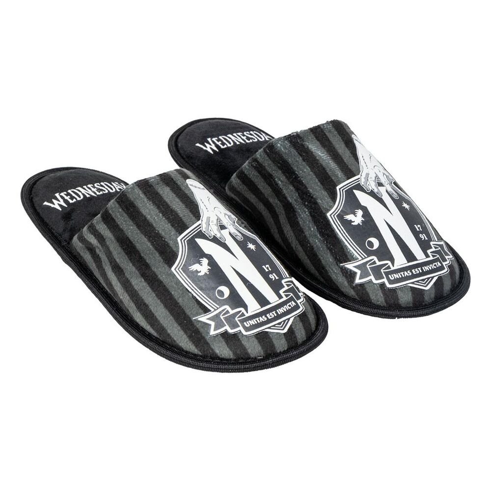 Wednesday adult slippers