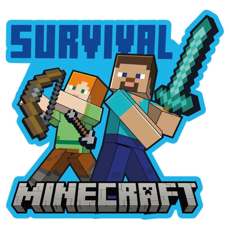 Minecraft 3D cushion